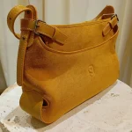 کیف Gigi کلاسیک خردلی - تصویر 3